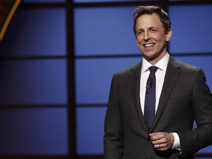 9. "Late Night with Seth Meyers" (NBC)