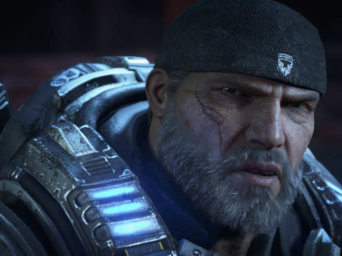 And grizzled ex-"COG" soldier Marcus Fenix.