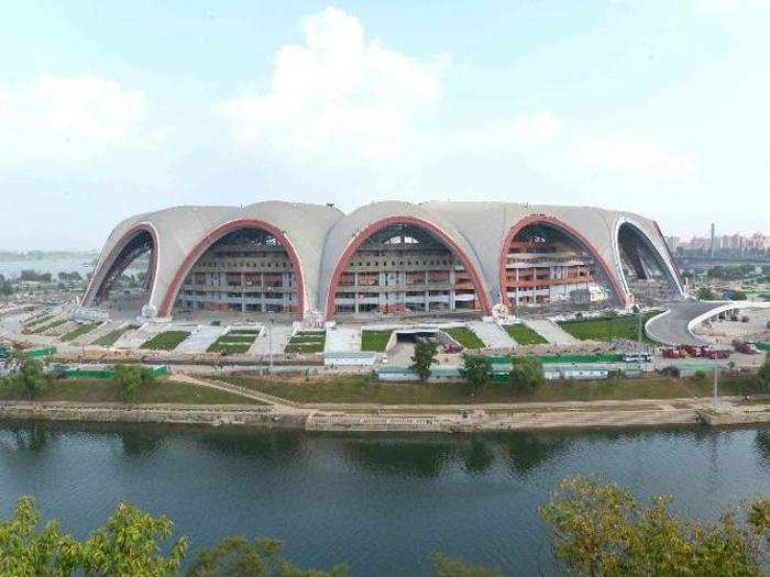 Perhaps unsurprisingly, North Korea is also home to the largest sports arena in the world, May Day Stadium.