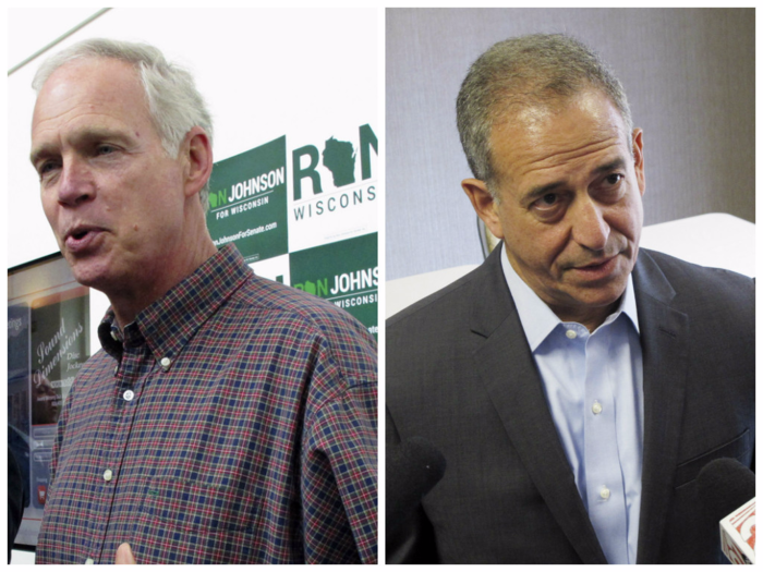 Wisconsin: Ron Johnson (R) vs. Russ Feingold (D)