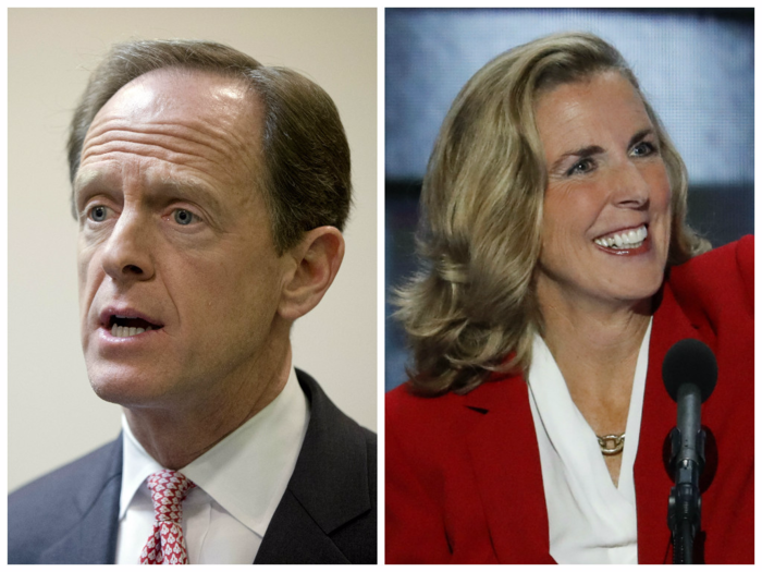 Pennsylvania: Pat Toomey (R) vs. Katie McGinty (D)