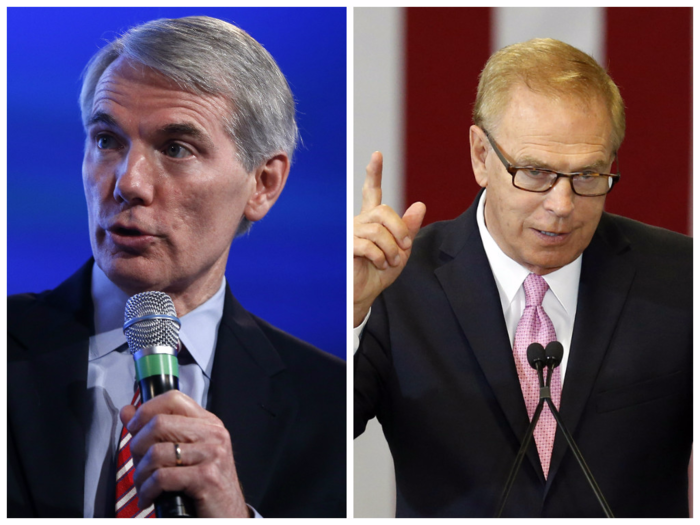 Ohio: Rob Portman (R) vs. Ted Strickland (D)