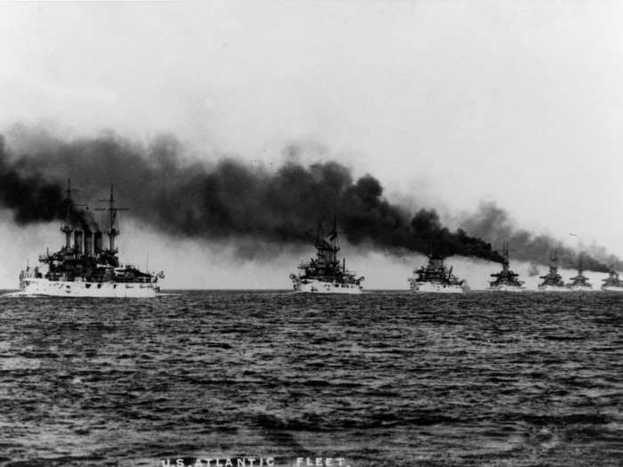The Great White Fleet sent an unmistakable message about American naval power.