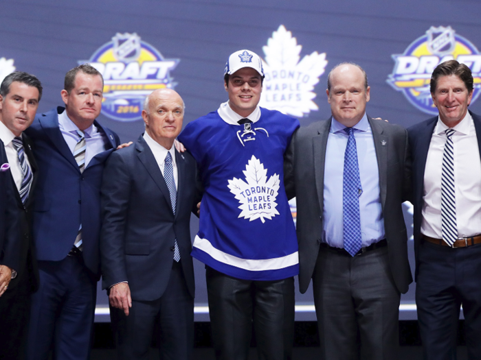 Matthews on joining the Leafs: "I don