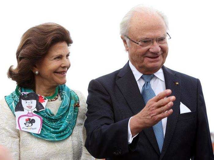 King Carl XVI Gustaf of Sweden — 43 years