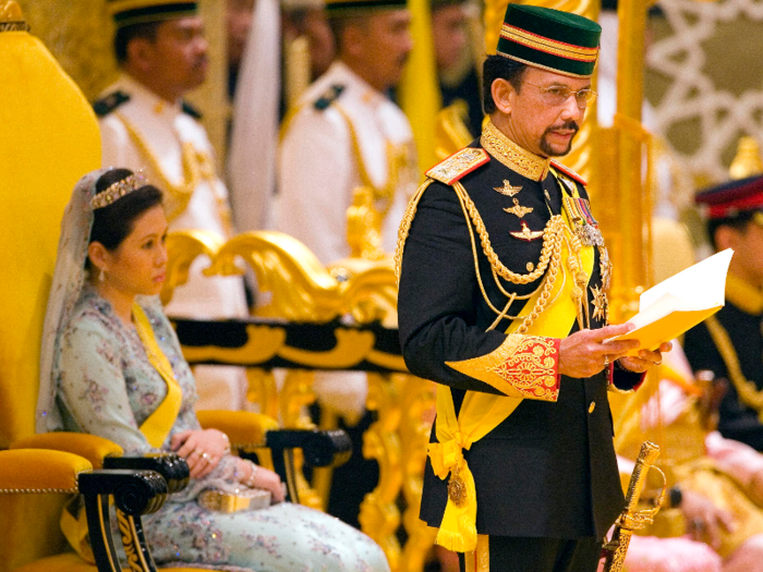 Sultan Hassanal Bolkiah of Brunei — 49 years