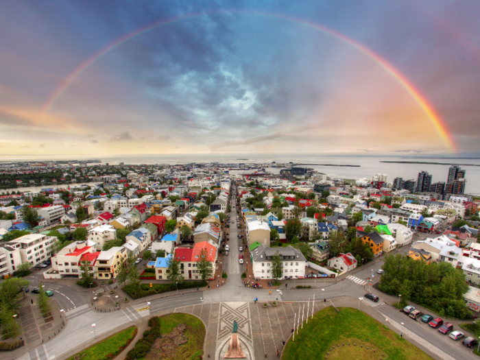 1. Reykjavik, Iceland