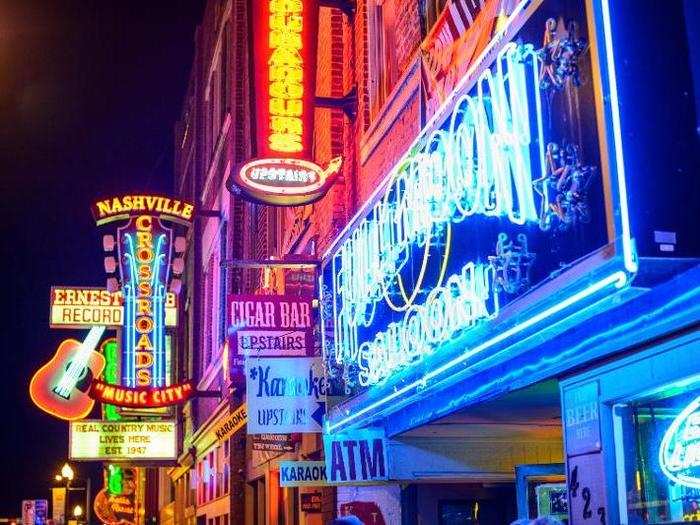 3. Nashville, Tennessee