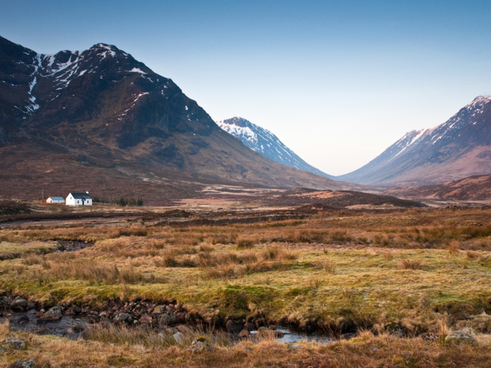 Glen Coe also featured in the James Bond film, "Skyfall".