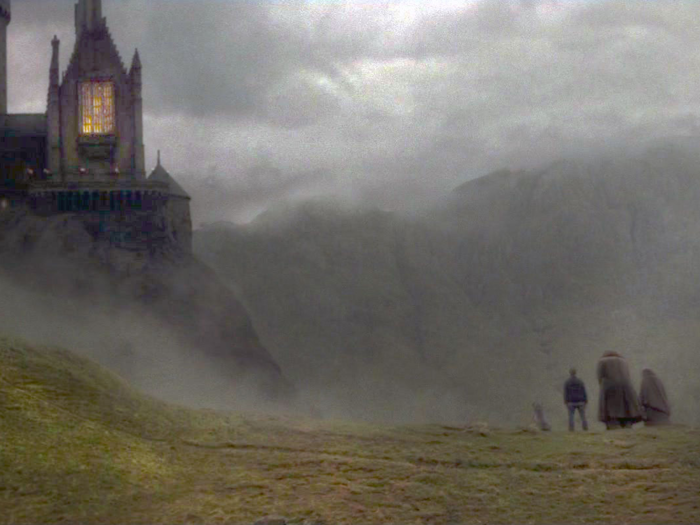 The picturesque Glen Coe in Scotland was used to film various scenes of the Hogwarts grounds, including Hagrid