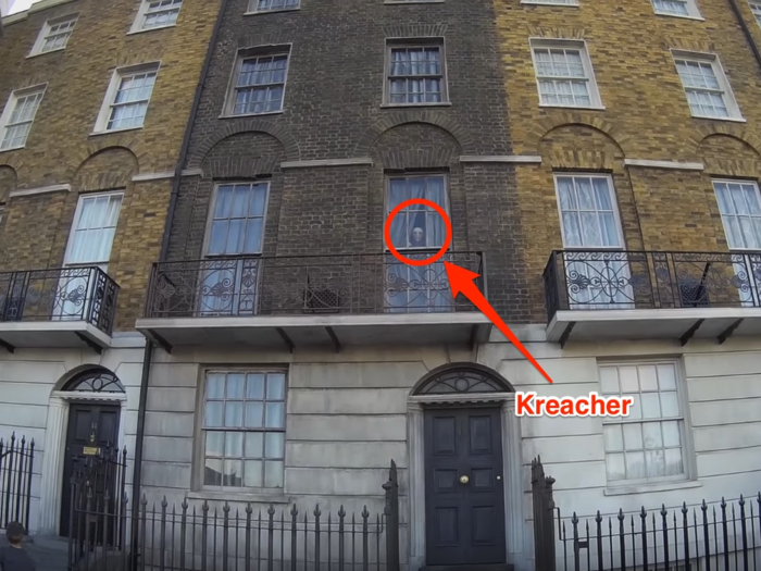 Claremont Square appears in "Harry Potter and the Order of the Phoenix" as 12 Grimmauld Place — the Black family home and expanding townhouse that stretches out of secrecy betweens its neighbours.