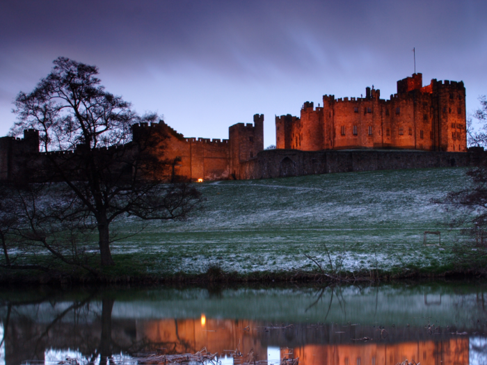 The Northumberland castle is the 2nd largest inhabited castle in England (after Windsor) and is over 900 years old. You can visit today for £15.