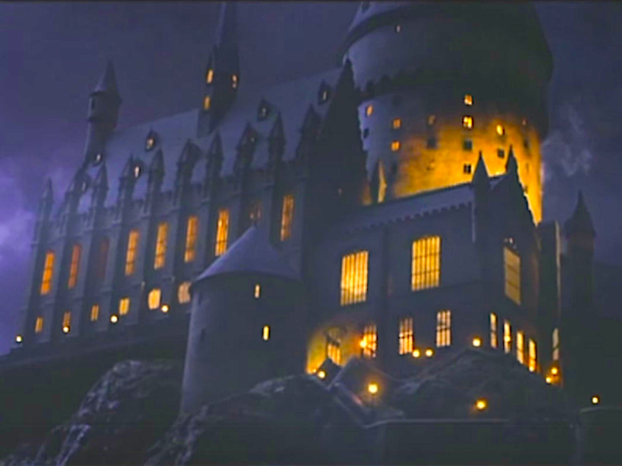 Alnwick Castle in Harry Potter provides the exterior shots for Hogwarts, though, as you