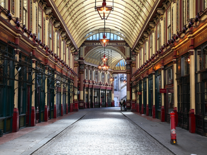 Situated between Bank and Tower Hill, Leadenhall is one of London