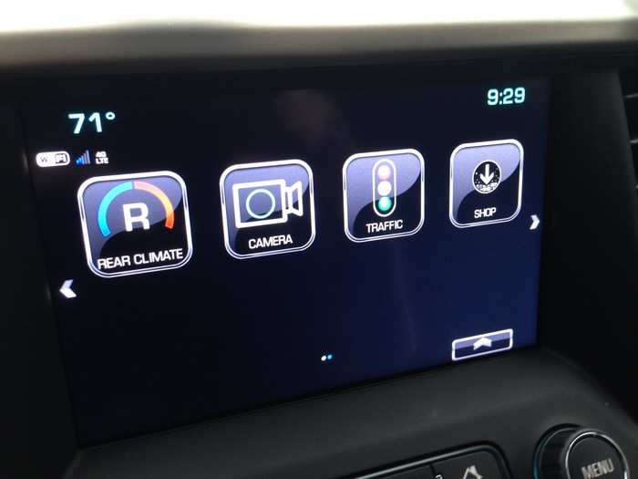 Bluetooth connectivity is seamless and media is easy to access using a wired or wireless connection. The touchscreen also enables control of various vehicle functions ...