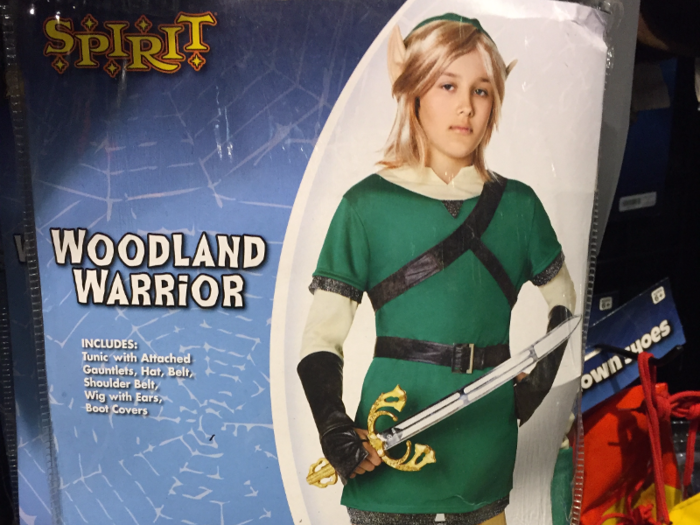 Why be Link from Zelda when you can be a Woodland Warrior?