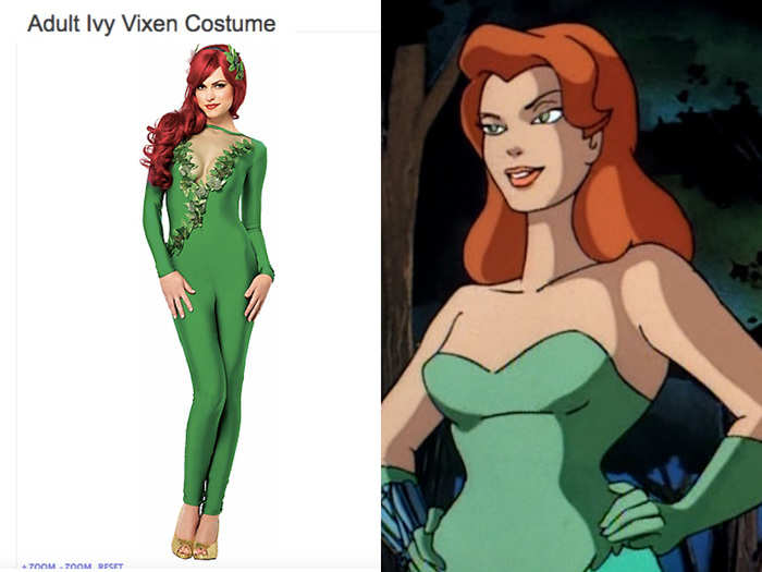 Poison Ivy is now known as Ivy Vixen.