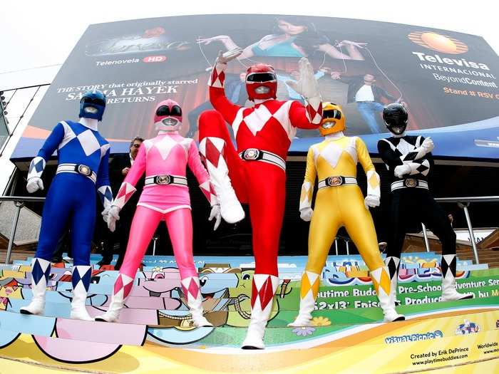 45. Power Rangers