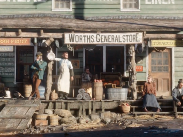 More than just open plains and roaming buffalo, "Red Dead Redemption 2" will clearly feature some form of early frontier towns.