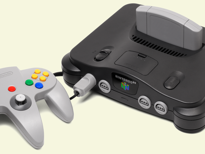 The Nintendo 64 came a year later. Like the Super Nintendo, it boosted the hardware (the "64" was for its 64-bit processor), allowed for many fantastic games ("Ocarina of Time!" "GoldenEye 007!" "Mario Kart 64!"), and introduced a more complex controller (which, if nothing else, has never been duplicated).