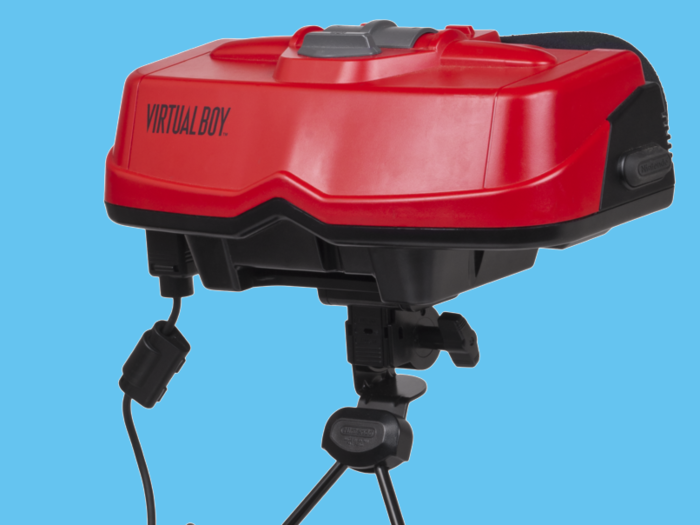 Nintendo followed that up with its first veritable bomb: the Virtual Boy.