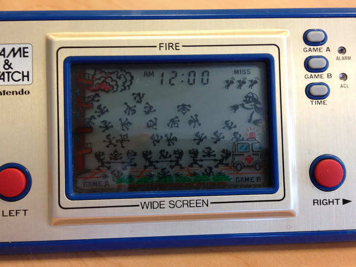 Before there was the Game Boy, meanwhile, there was the Game & Watch.