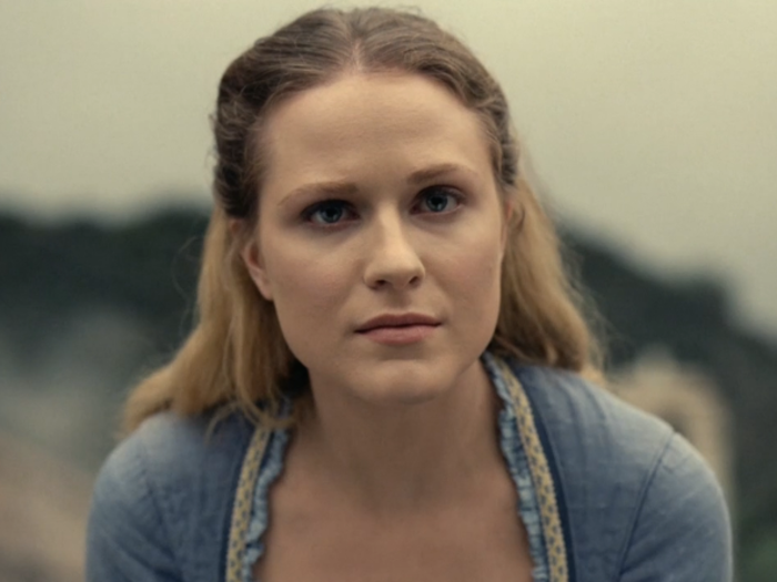 Dolores stares at Lawrence