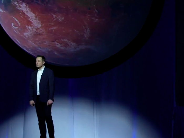 In September, Musk said anyone who goes on the first journey to Mars should be "prepared to die."