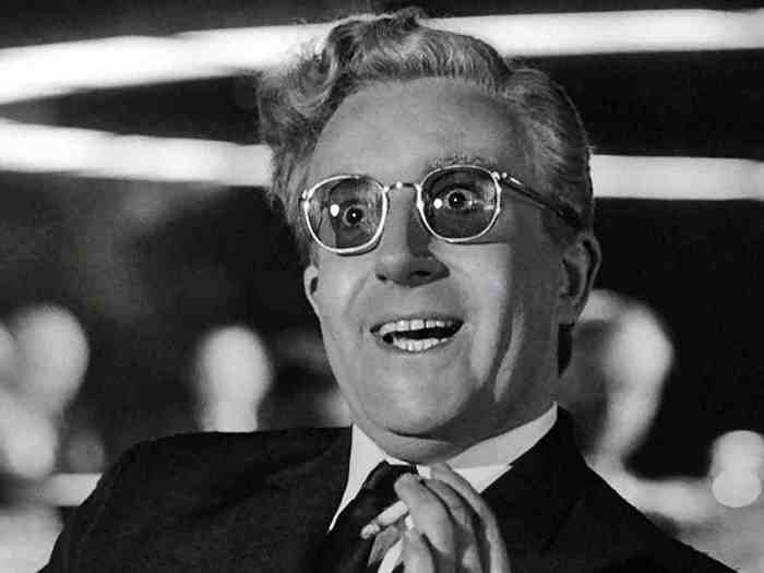 9. "Dr. Strangelove or: How I Learned to Stop Worrying and Love the Bomb" (1964)