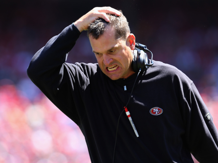 Harbaugh’s unrelenting competitiveness has caused him to butt heads with those around him. NFL wide receiver Doug Baldwin nearly quit football when playing at Stanford for Harbaugh, whom he called "a military type."