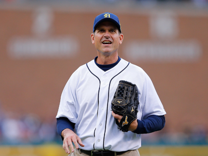 Not long after he moved to Ann Arbor, he was out to dinner with his wife when a mouse suddenly broke loose, scurrying around the restaurant. Harbaugh sprung into action and, after a few minutes, trapped it in a corner and caught it in a Styrofoam box. He let it out across the street as onlookers cheered.