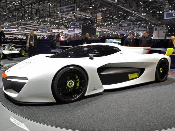 9. Italian design house Pininfarina is doing a limited production run of its hydrogen-powered car, the H2 Speed. It can accelerate to 62 mph in just 3.4 seconds.