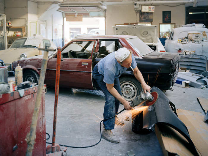 "Some of the small business owners lived on the streets where the business was, so there was this kind of intimacy," Delaney says.