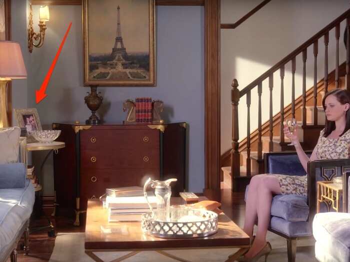 We also get a look at what appears to be Paris Geller’s home and it looks very adult — in contrast with Rory who is living a “vagabond existence.”