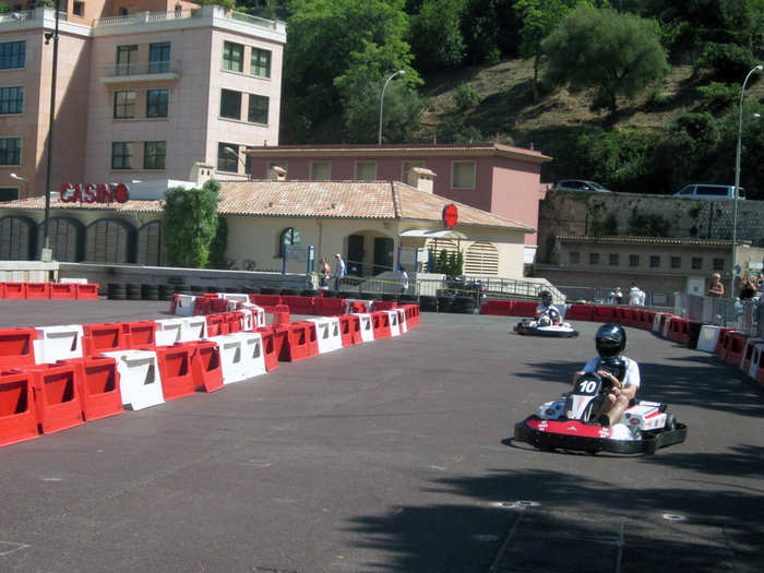 There were lots of other touristy gimmicks clogging the port as well. In a nod to Monaco