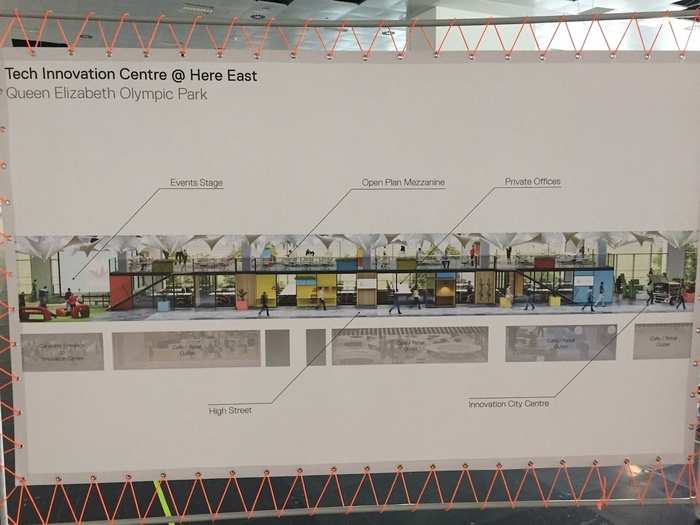 A mezzanine is being built on top of the private offices as a way of utilising all of the space available. "A company can choose to take either their own private roof terrace or they can just have the bottom unit," said Cockerton, adding that units can accommodate between four and 30 people.