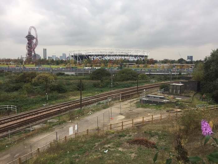 Startups based out of Plexal will be treated to views of the Olympic Stadium, which is now used by West Ham Football Club.