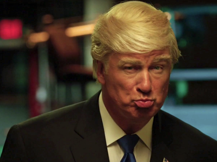 October 2016: Alec Baldwin signed on to play Donald Trump on "SNL." Trump tweeted that the actor