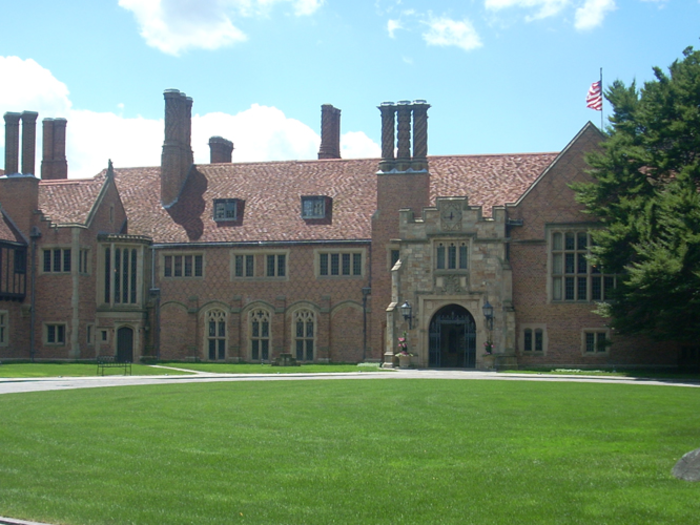 6. MEADOW BROOK HALL, ROCHESTER HILLS, MI: 88,000 square feet. Scenes from "Transformers 3" were filmed at this estate, built by the wife of auto pioneer John Francis Dodge.