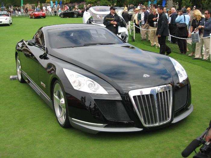 8. The Maybach Exelero is dark and menacing. This car has only one rightful owner ...