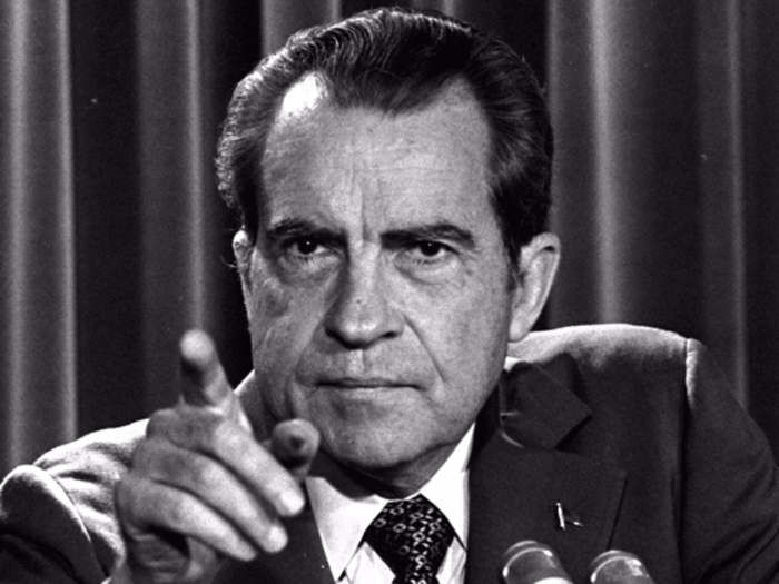 Richard Nixon worked as a chicken plucker and ran a game booth