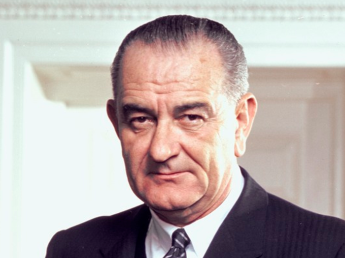 Lyndon B. Johnson worked as a shoe shiner and a goat herder