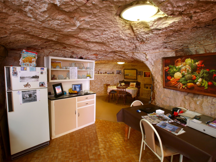 Meanwhile, some people actually build homes inside the earth. Coober Pedy is an opal mining town in Australia where 80% of people have moved underground to escape the scorching 120-degree heat. People have lived there for over 100 years.