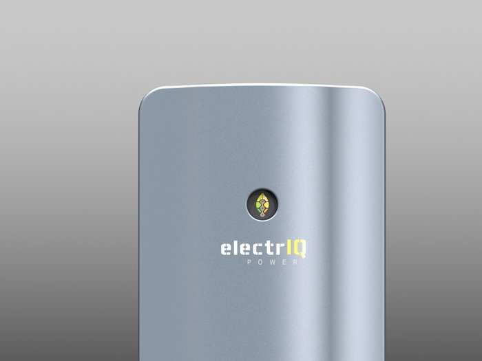 9. ElectrIQ is creating a battery for US homes that stores 10 kWh of energy and will be available before the end of the year. Its retail price is $13,000 and includes the price of an inverter. The battery needs to be installed by a trained electrician.