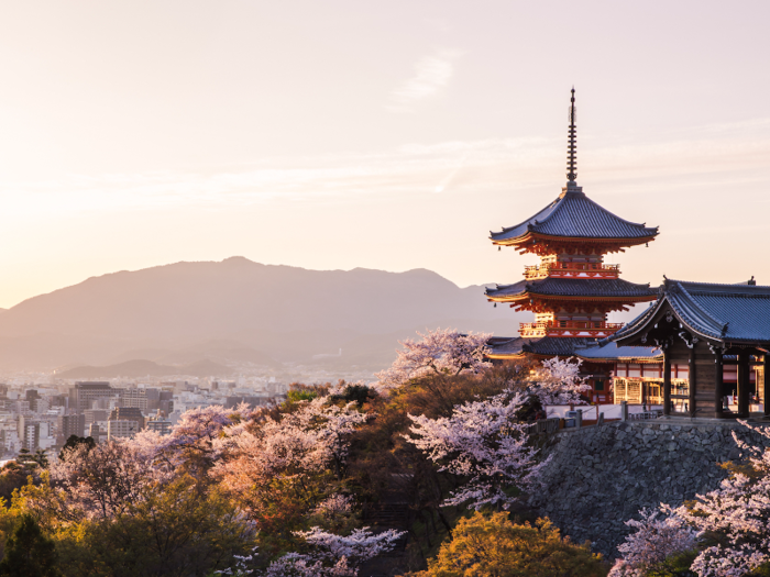 Kyoto also managed to avoid much of the bombing in WWII — a testament to why the city remains so well preserved today...