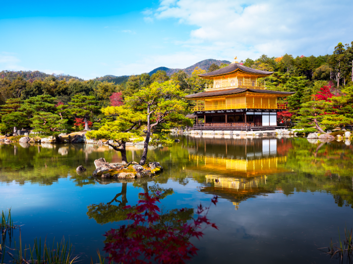 Kyoto is probably what you picture when you think of old Japan. Over its long reign as capital, the city accumulated a plethora of buildings and structures fit for an emperor. It has around 1,600 Buddhist temples — including the Kinkaku-ji (or Golden Pavillion)...