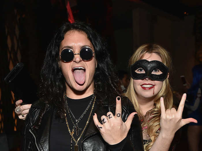 Someone dressed as Ozzy Osbourne made an appearance.