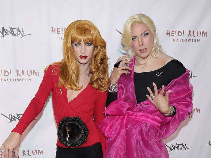 Designers Phillipe Blond and David Blond were characters from the 1992 movie "Death Becomes Her."