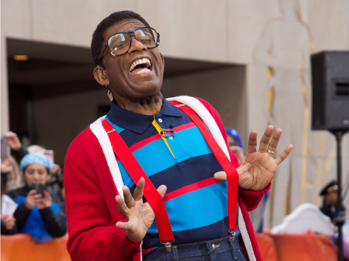 Al Roker was on "Today" as sitcom legend Urkel.