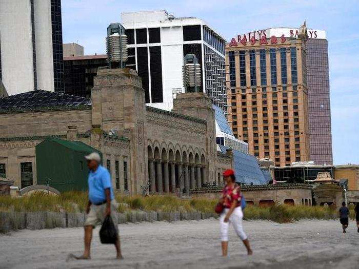 Even before gambling was legal in the area, the city served as the East Coast